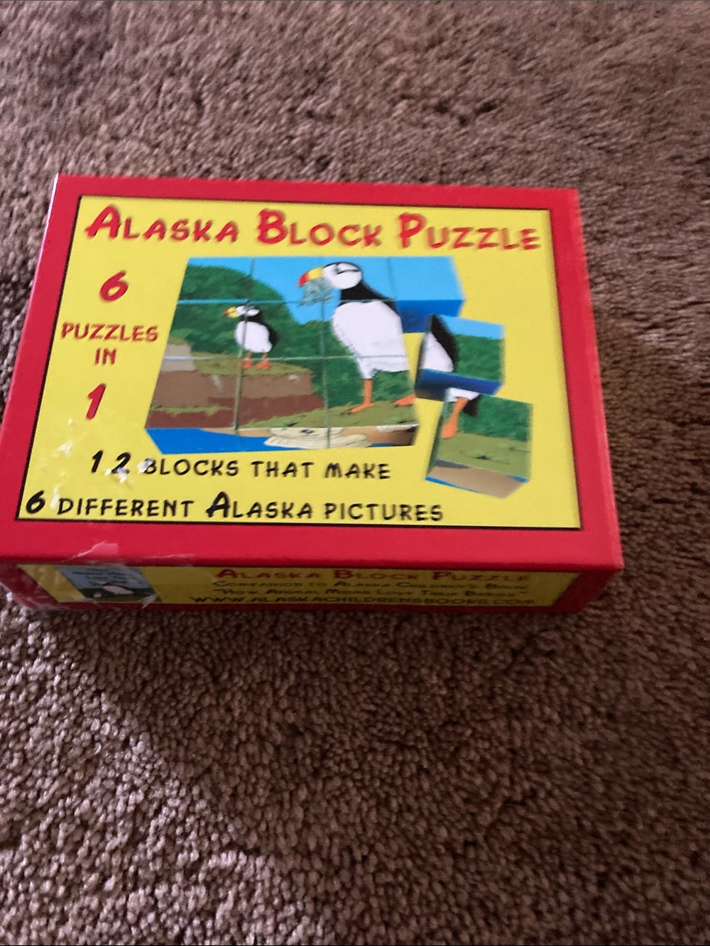 Kids Puzzle - Alaska block
Puzzle 6 in 1 puzzles